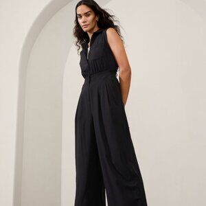 Athleta Brooklyn Heights Wide Leg Jumpsuit, 12P